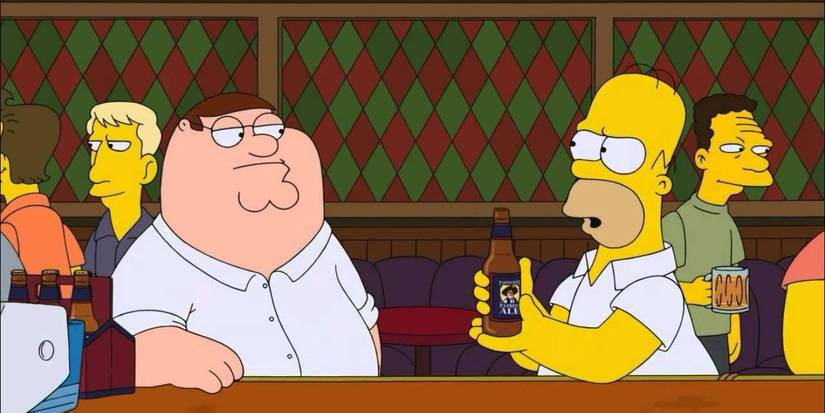 Simpsons Family Guy Crossover copy