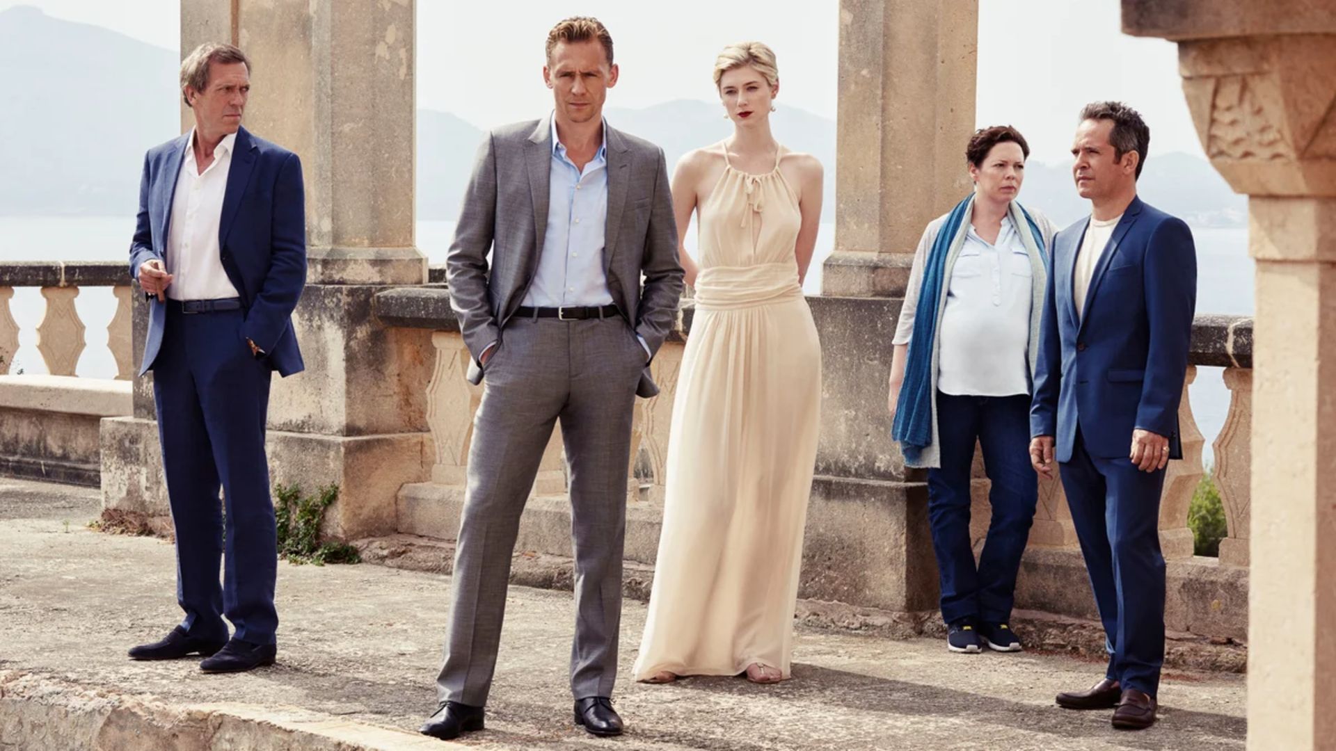 Tom Hiddleston como Jonathan Pine em The Night Manager