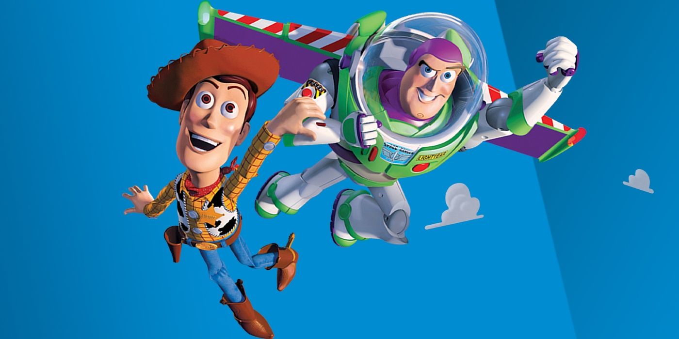 Woody and Buzz Lightyear in 'Toy Story'