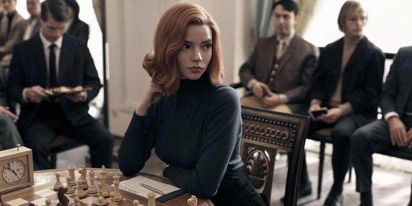 anya taylor joy as beth harmon in the queen s gambit 2020