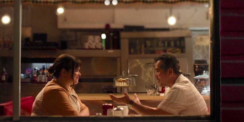 Barbie Ferreira and John Leguizamo in Bob Trevino Likes It (2024)