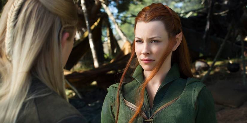Evangeline Lilly as Tauriel in 'The Hobbit'