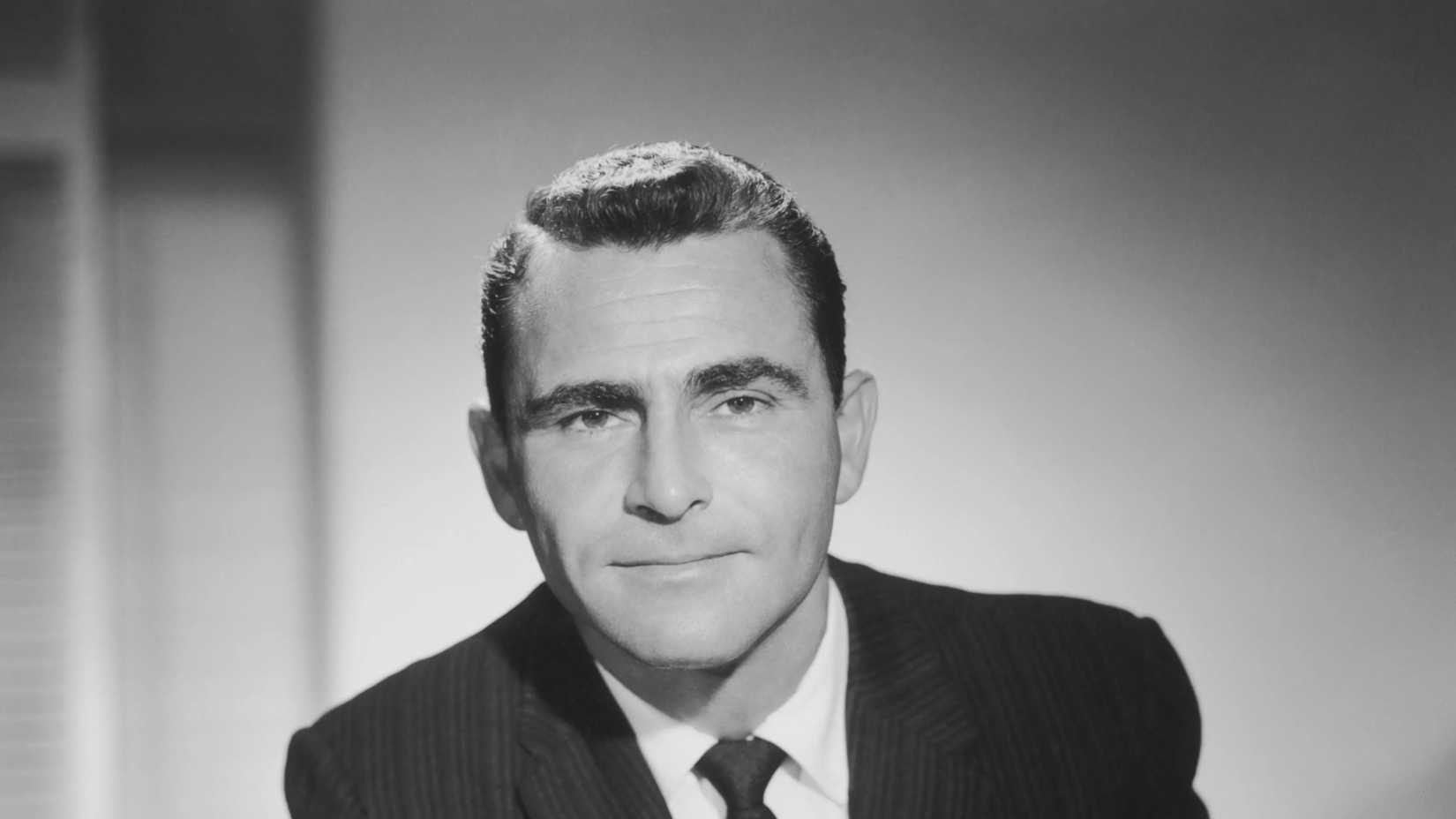 Rod Serling hosts The Twilight Zone