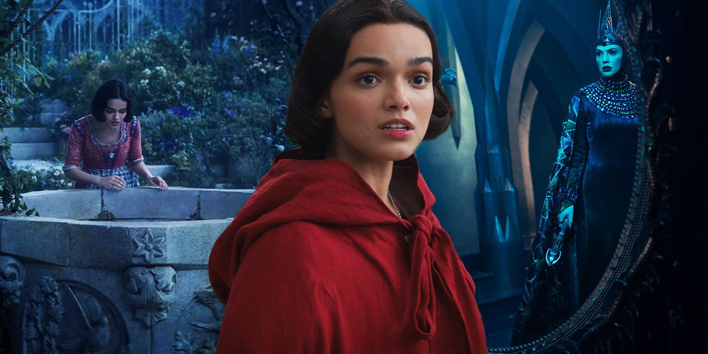 A custom image of Gal Gadot and Rachel Zegler in Snow White