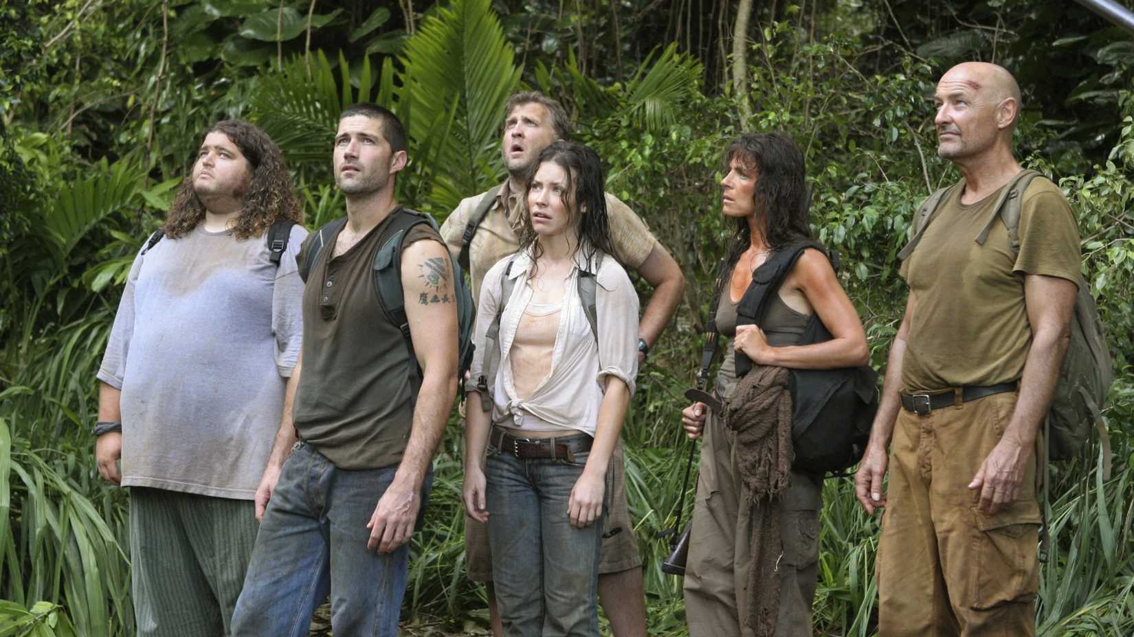 The group of survivors featured in Lost