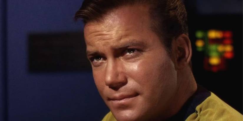 William Shatner as Captain James T. Kirk in Star Trek The Original Series