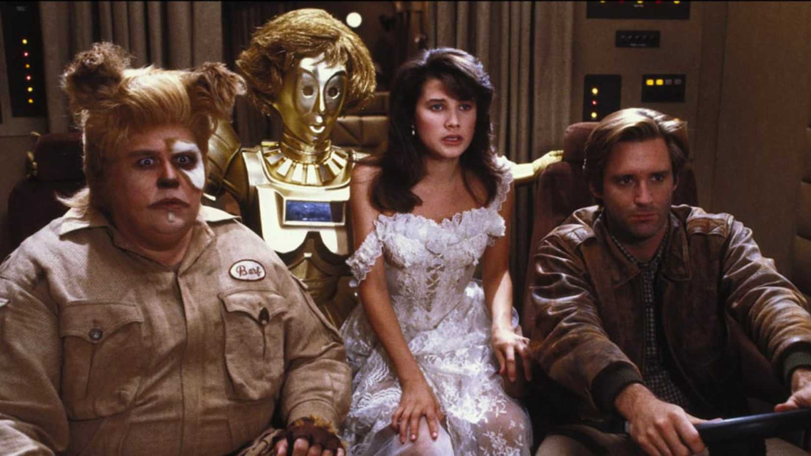 A scene from Spaceballs