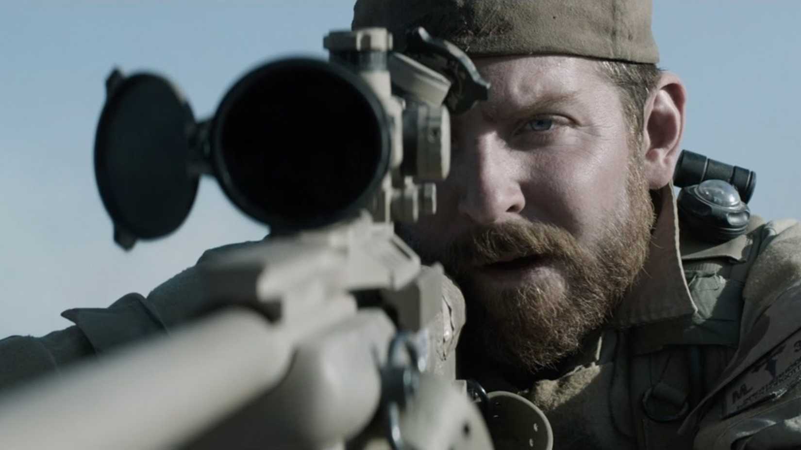 Bradley Cooper as Chris Kyle in American Sniper