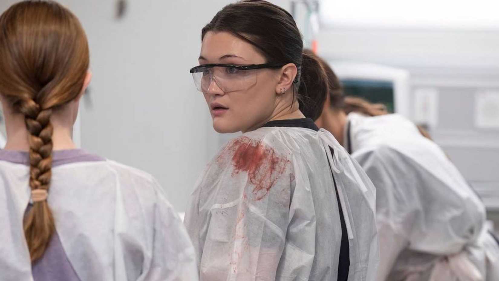 Isa Briones as Dr. Trinity Santos in The Pitt