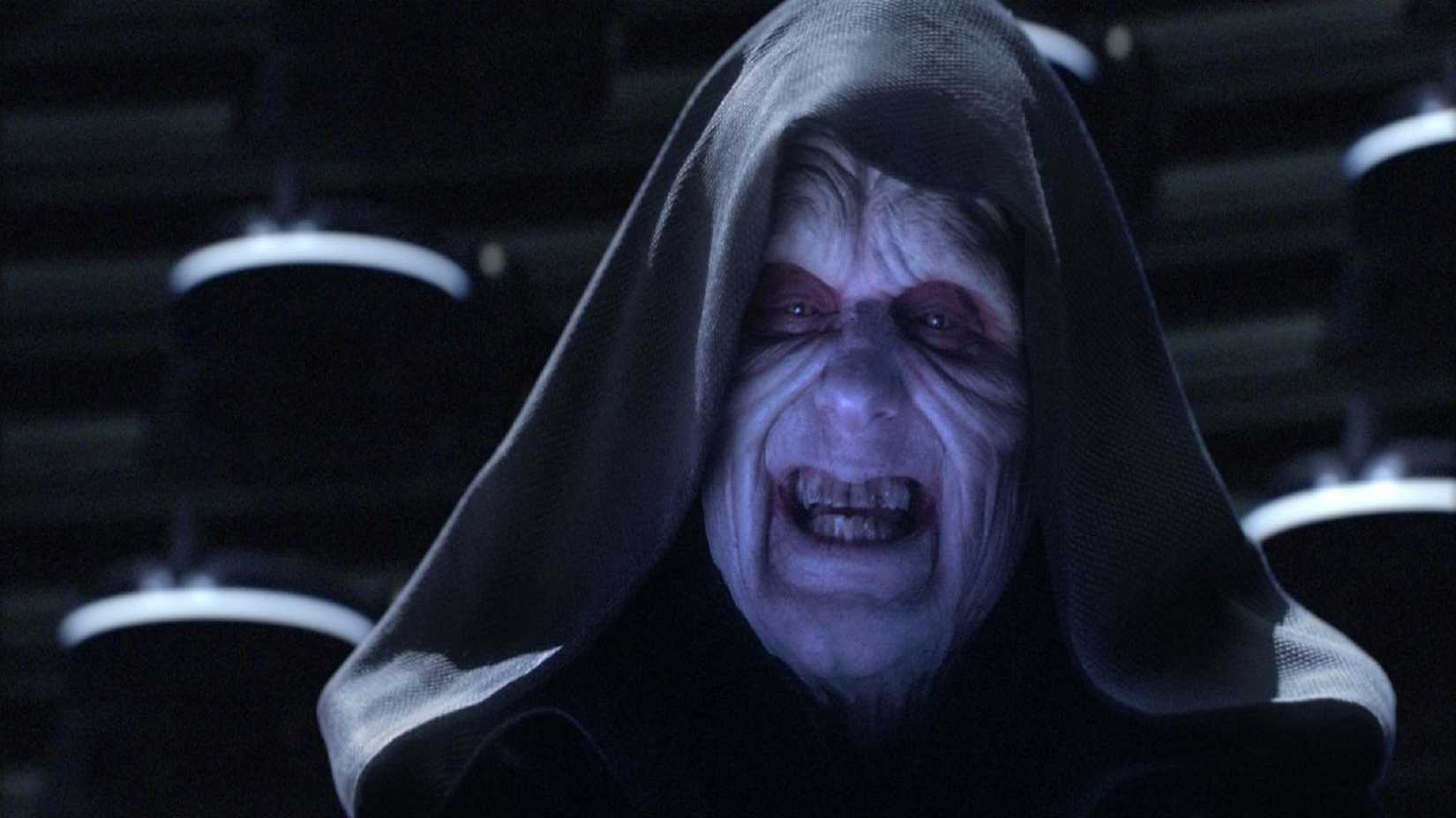 Ian McDiarmid in Revenge of the Sith 