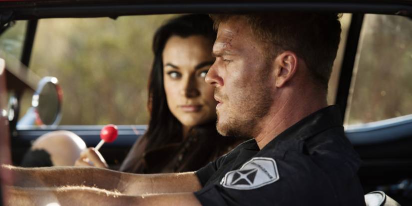 Cena de Blood Drive com Alan Ritchson