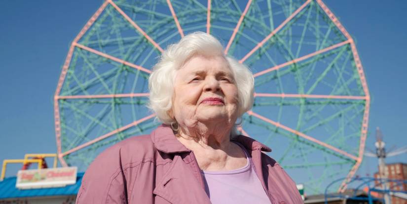 June Squibb as Eleanor Morgenstein in Scarlett Johansson's feature directorial debut Eleanor the Great