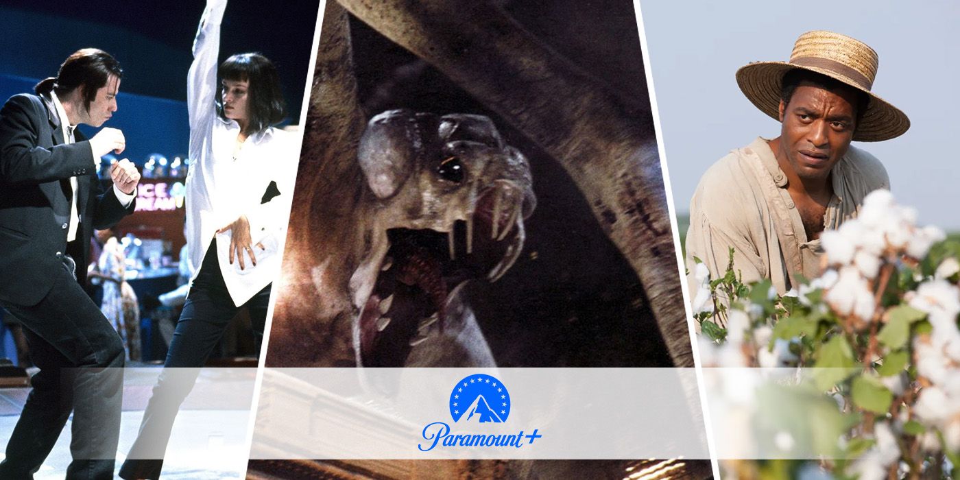 Photo collage of 12 Years a Slave, Cloverfield and Pulp Fiction