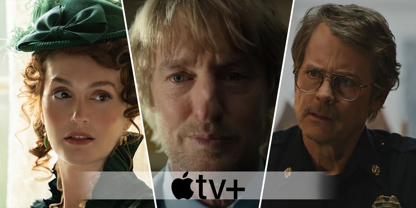 A custom image of three TV shows including Stick, The Buccaneers, Smoke