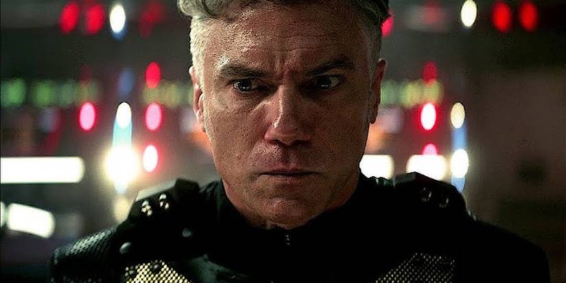 Anson Mount as a Furious Christopher Pike in Star Trek: Strange New Worlds