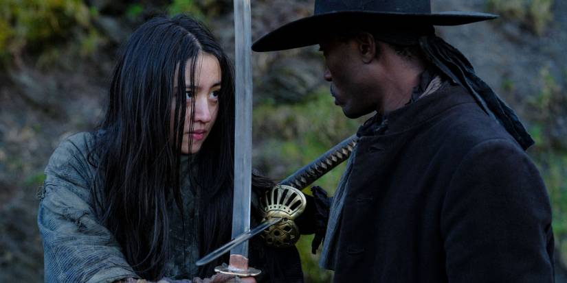 Kōki as Tornado with Dennis Okwera in Tornado