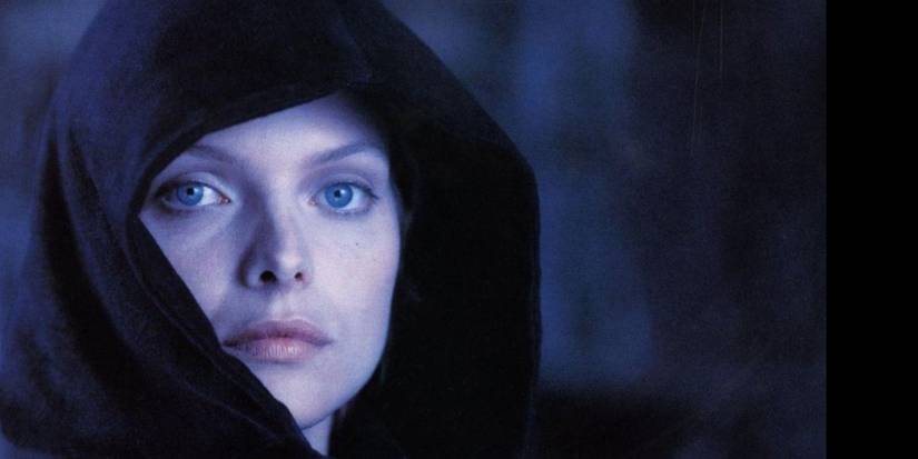 Michelle Pfeiffer in fantasy movie Ladyhawke