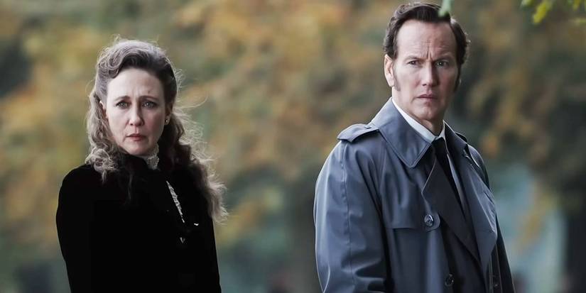 Vera Farmiga and Patrick Wilson in The Conjuring: Last Rites