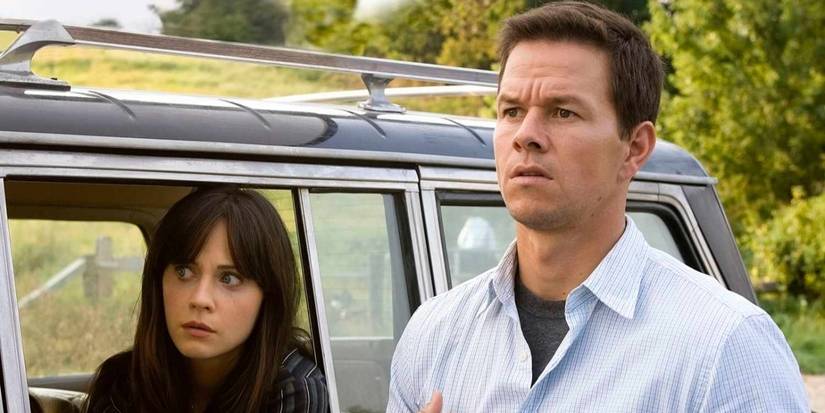 Alma and Elliot look confused in The Happening