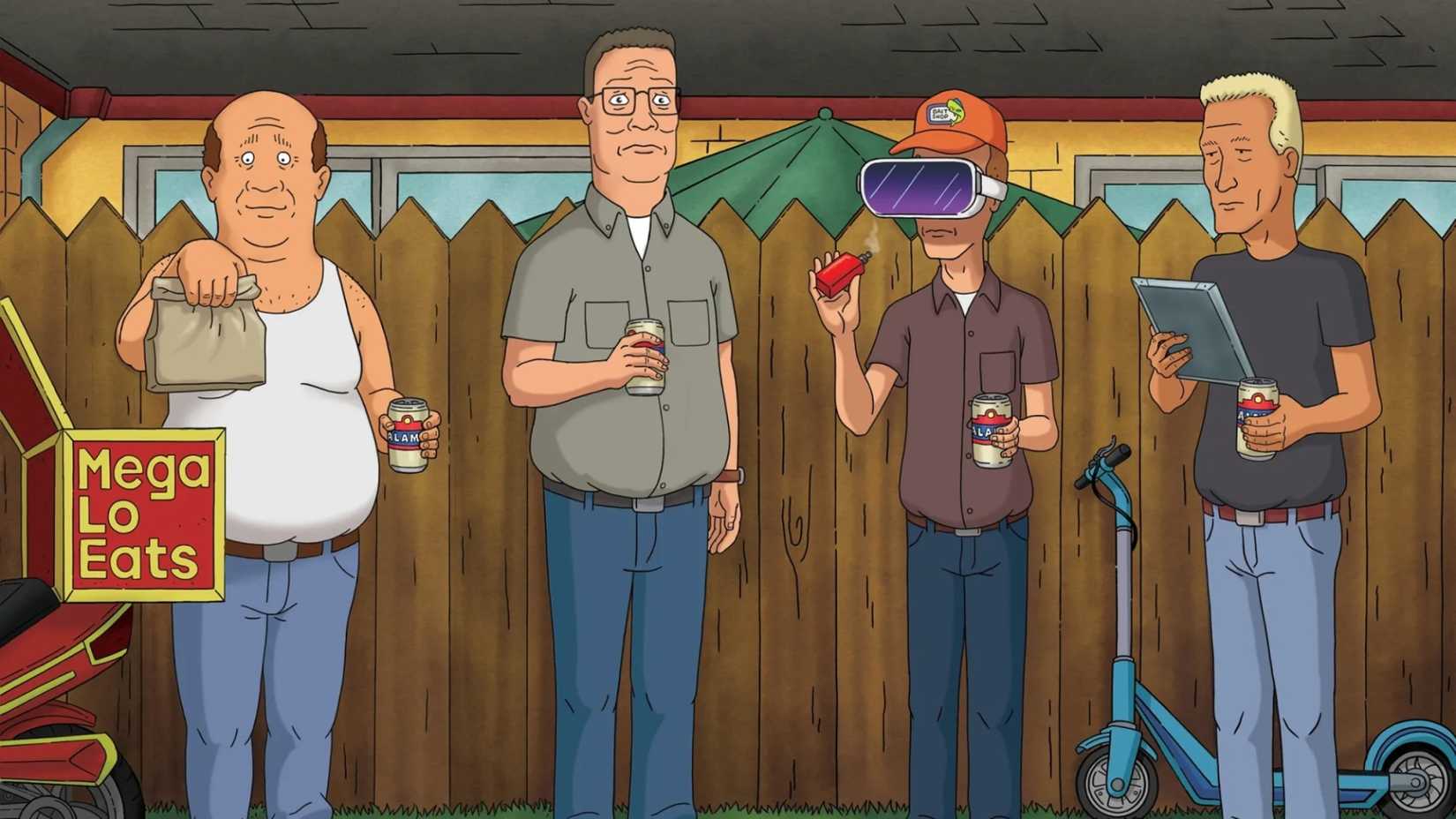 Cena da nova temporada de King of the Hill