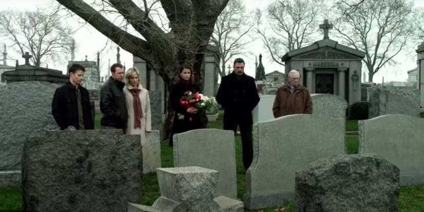 A scene from The Blue Templar episode of Blue Bloods