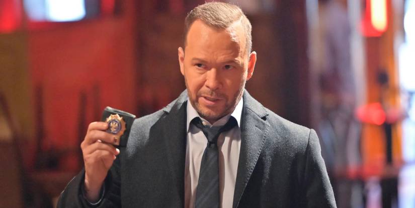 Danny flashes his badge in Blue Bloods