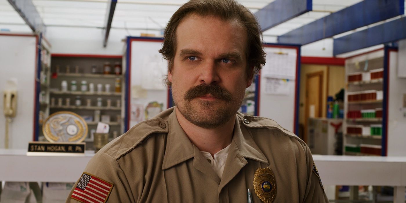 David Harbour in Stranger Things.