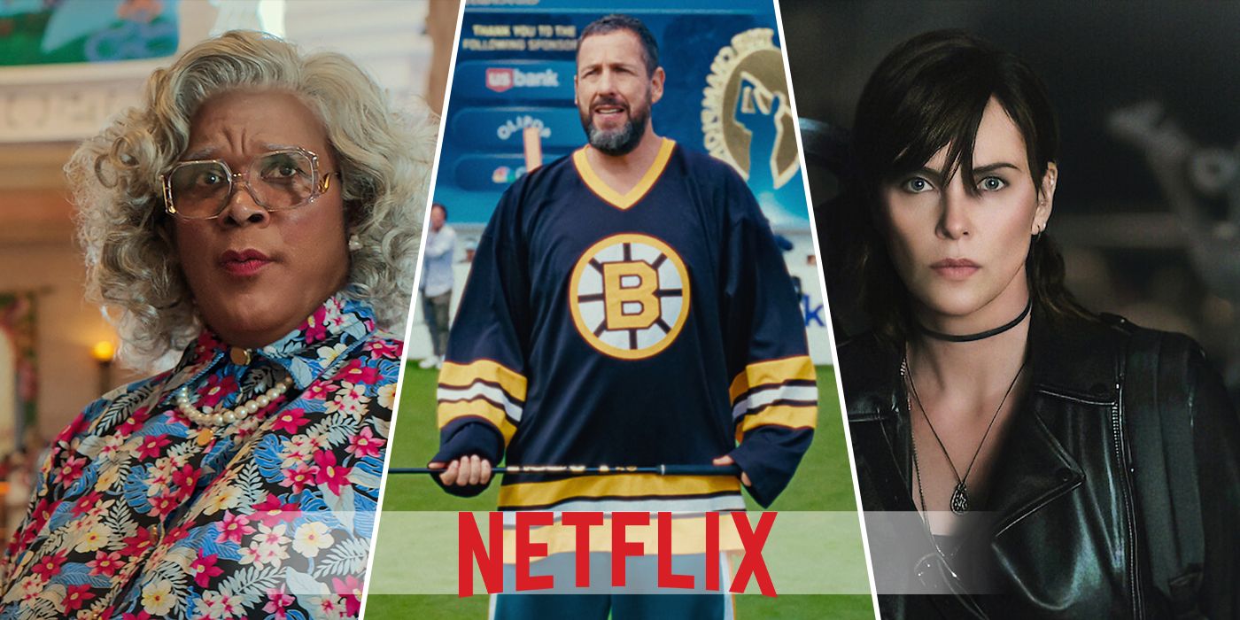 A custom image of The Old Guard 2, Happy Gilmore 2, and Madea's Destination Wedding