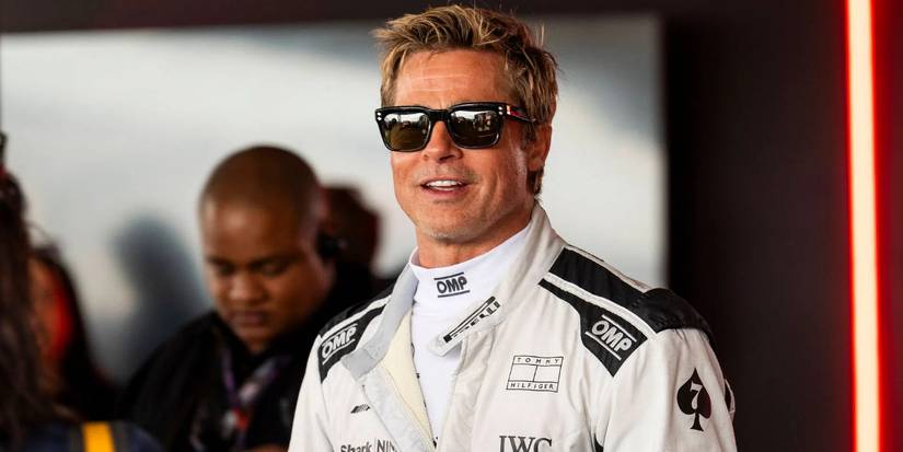 Sonny wears sunglasses in F1