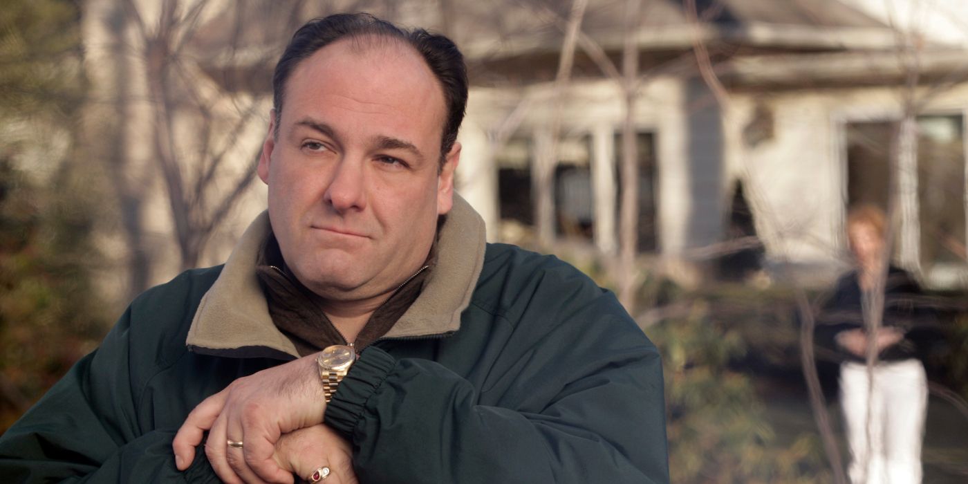 James Gandolfini in The Sopranos