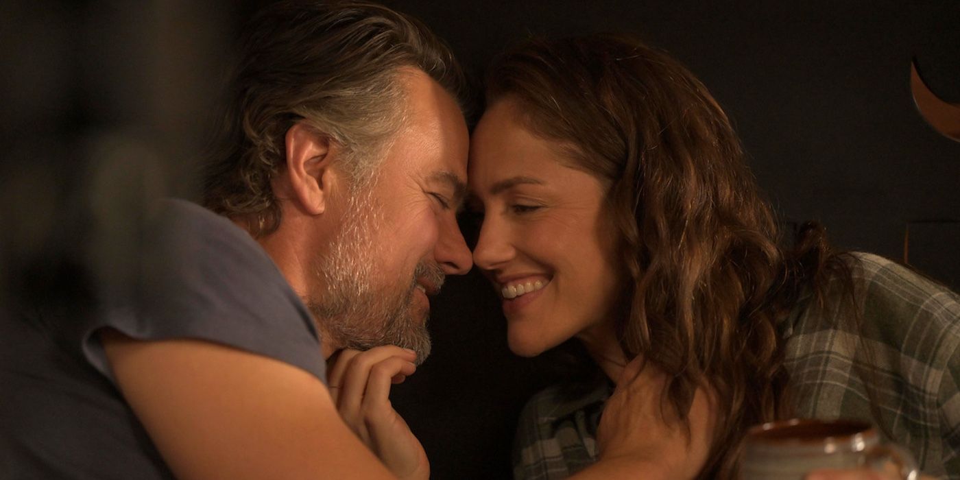 Staten Kirkland của Josh Duhamel và Quinn O'Grady của Minka Kelly trong phim viễn tây Ransom Canyon của Netflix