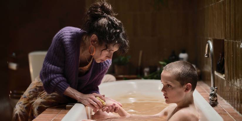 Sally Hawkins and Jonah Wren Phillips in Bring Her Back