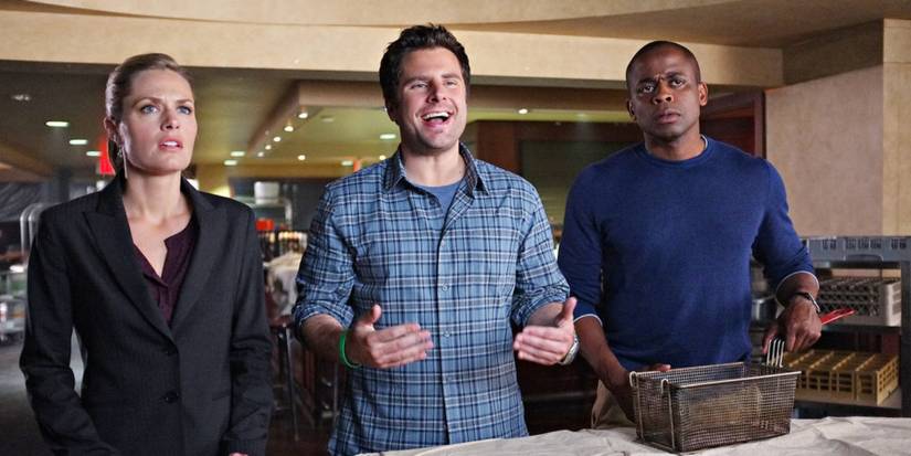 The cast of the TV series Psych
