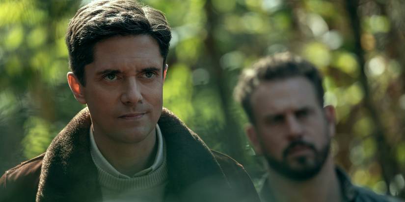 Topher Grace as Grady smirking in The Waterfront