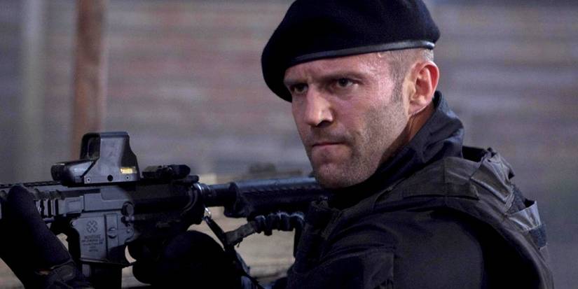 Jason Statham in The Expendables.