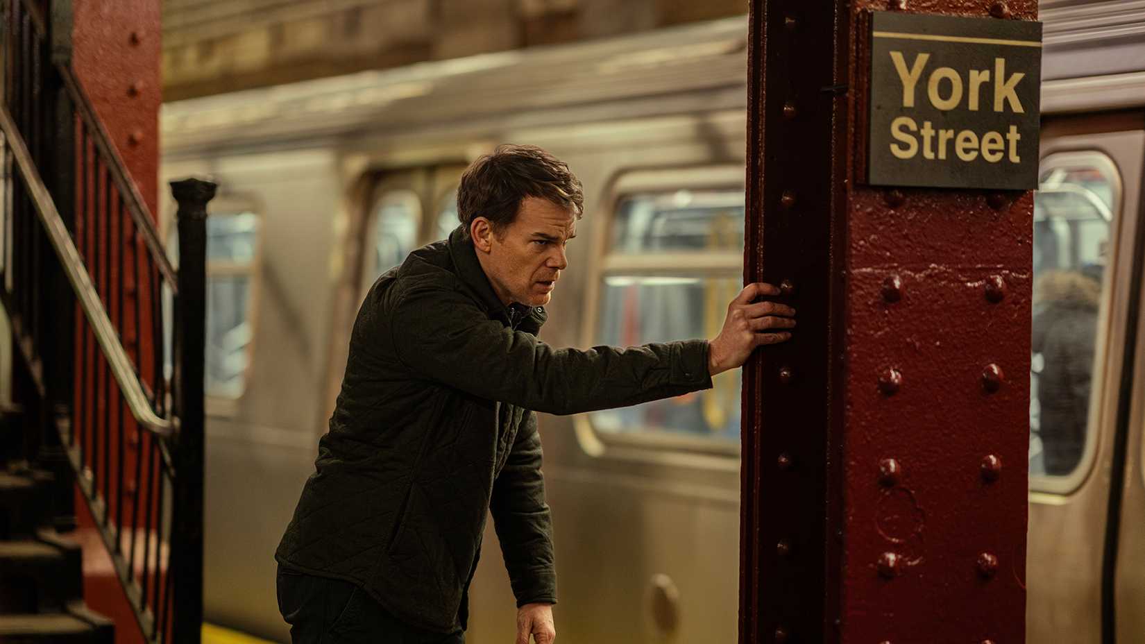 Dexter in the subway in Resurrection