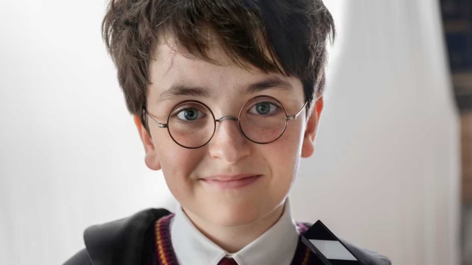 Dominic McLaughlin as Harry Potter in the upcoming TV series