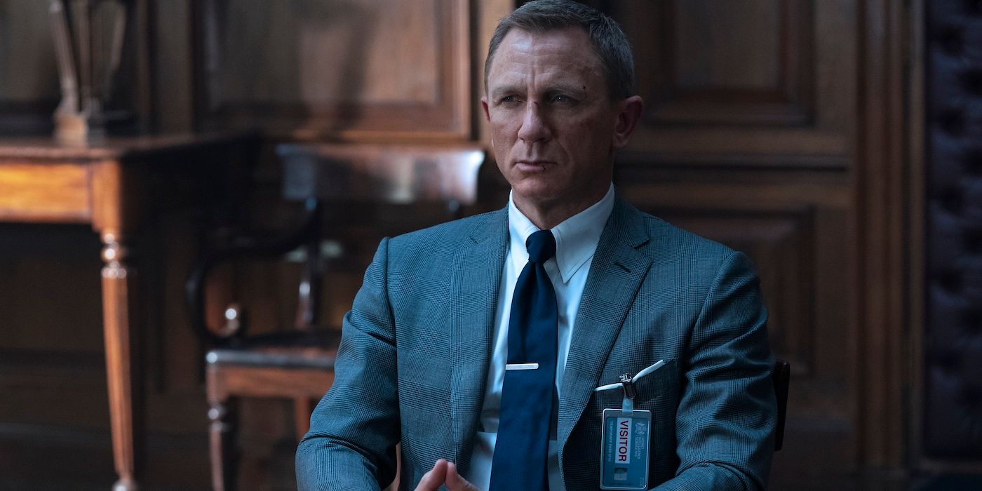 Daniel Craig suited up as James Bond in No Time to Die