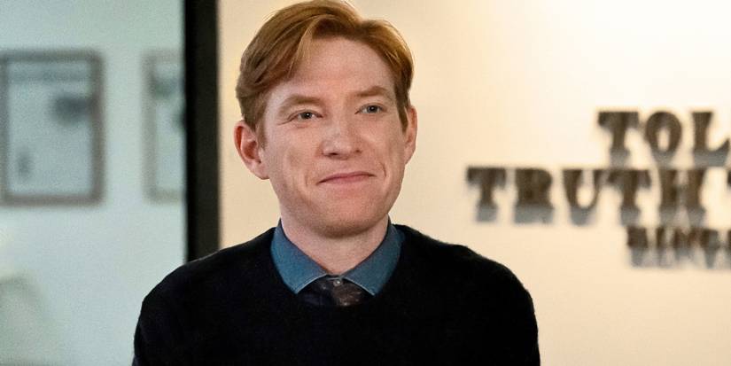 Domhnall Gleeson as Ned Sampson in The Paper