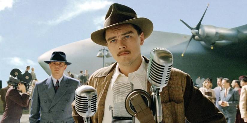Leonardo DiCaprio in the aviator