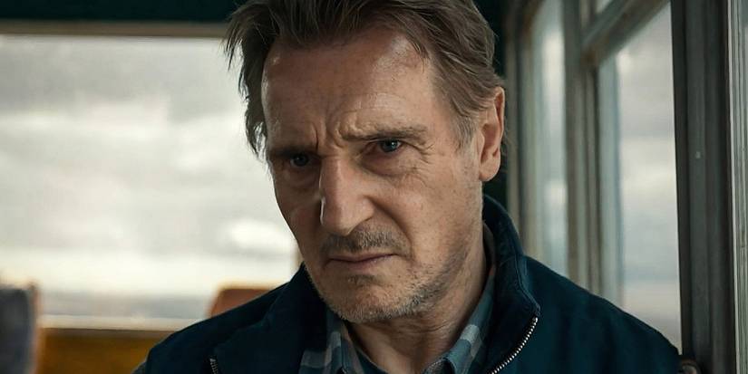 Liam Neeson in Ice Road: Vengeance.