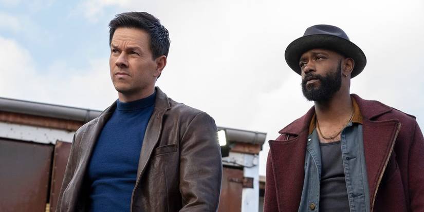Mark Wahlberg and LaKeith Stanfield in Play Dirty (2025)
