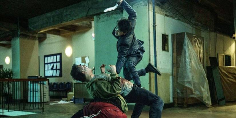 Still from The Furious.