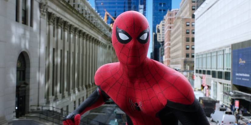 Tom Holland's Peter Parker suited up in Spider-Man: Far From Home