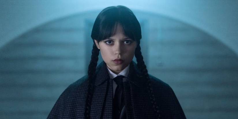 Jenna Ortega as Wednesday Addams in the trailer for 'Wednesday' Season 2 Part 2.