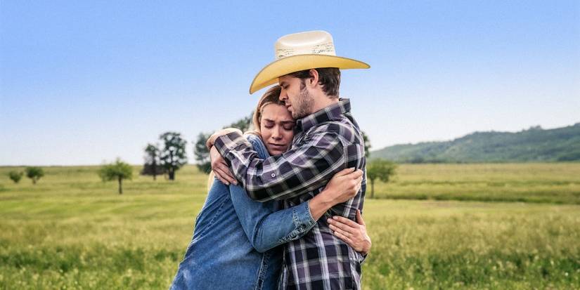 A couple embraces in A Thousand Tomorrows