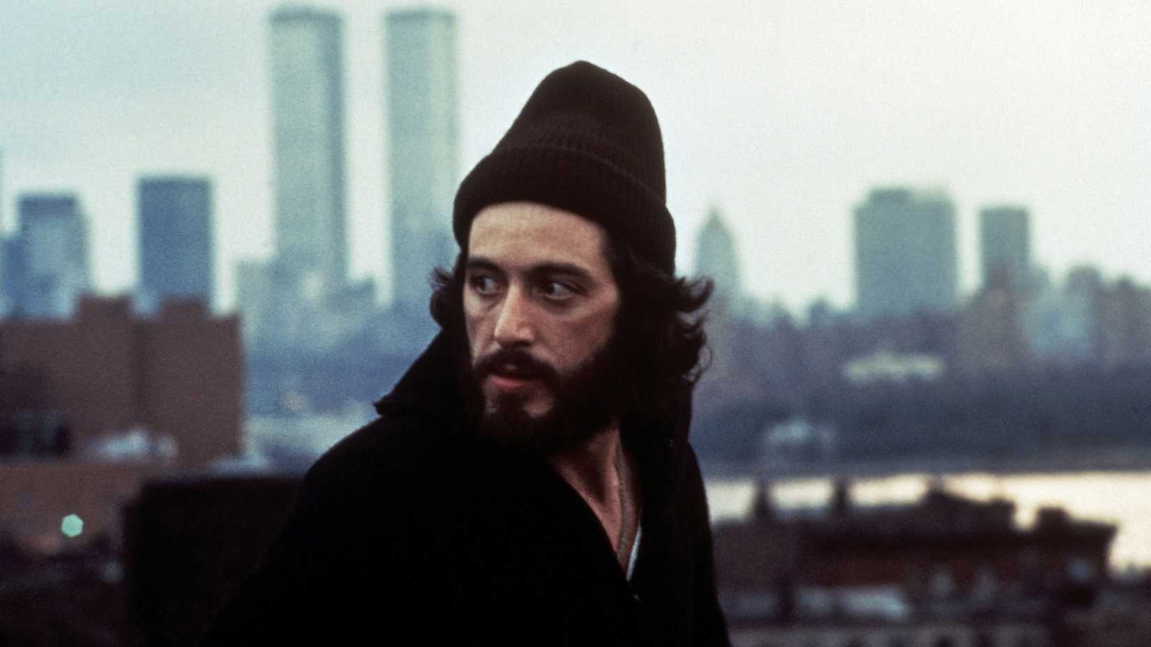 Al Pacino in Serpico looking off to the side