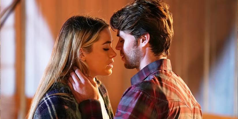 Ali & Cody kiss in A Thousand Tomorrows