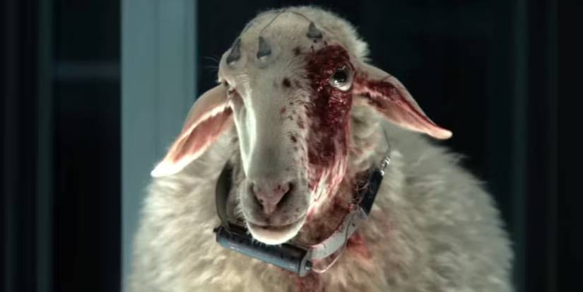 The Eye controls a sheep in Alien: Earth episode four