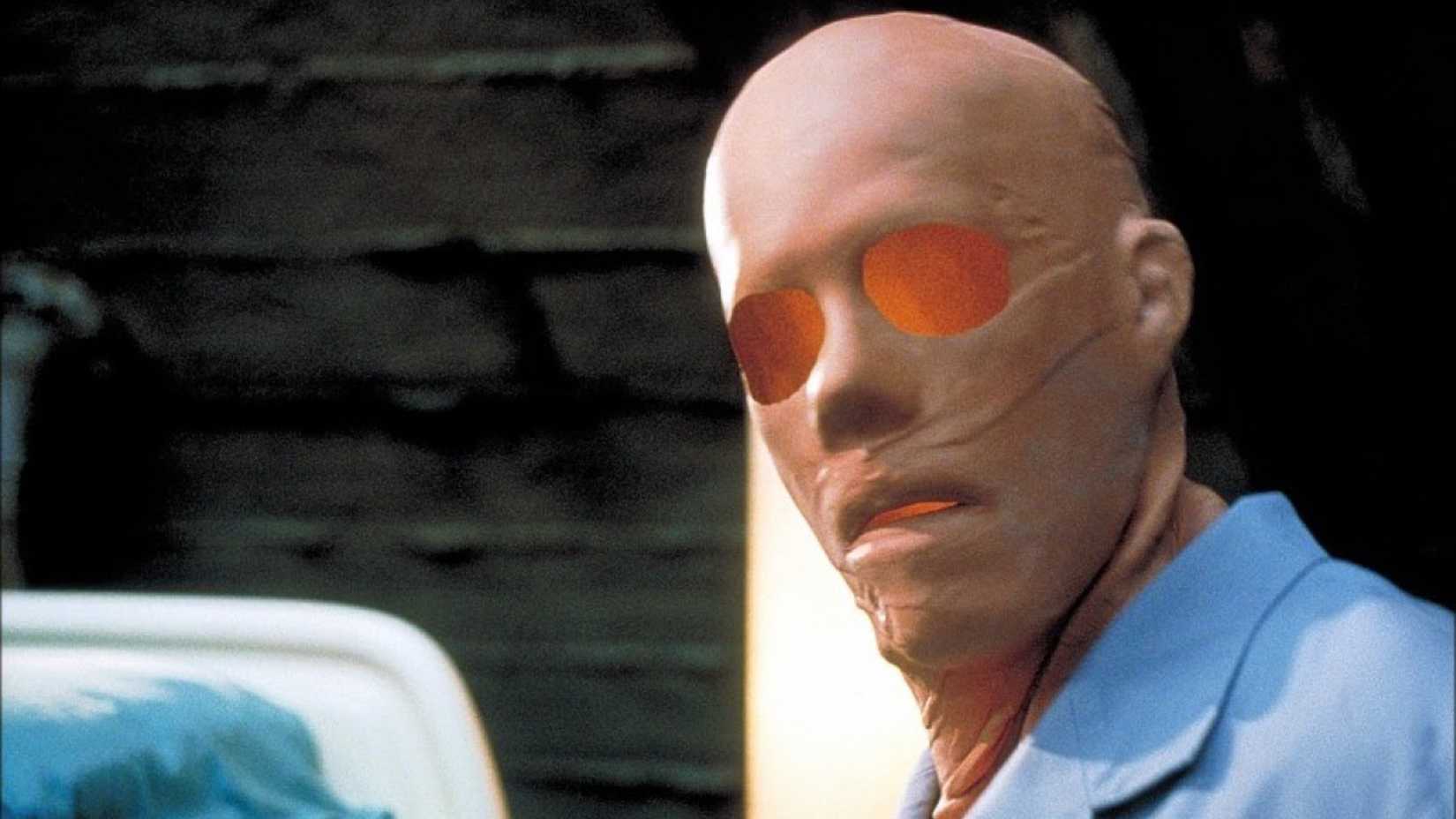 An eyeless figure in the film Hollow Man
